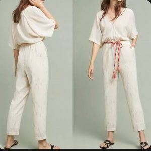 Feather Bone by Anthropologie Jumpsuit Size Small